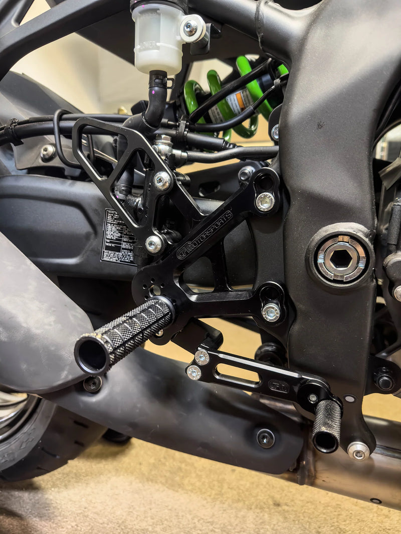 Woodcraft '23 '26 Kawasaki ZX4RR Complete Rearsets