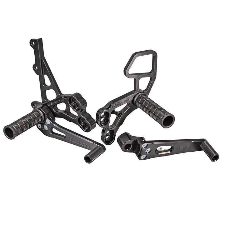 Woodcraft '09 -'15 Suzuki GSXR 1000 / '11 -'26 600/750   Rearsets