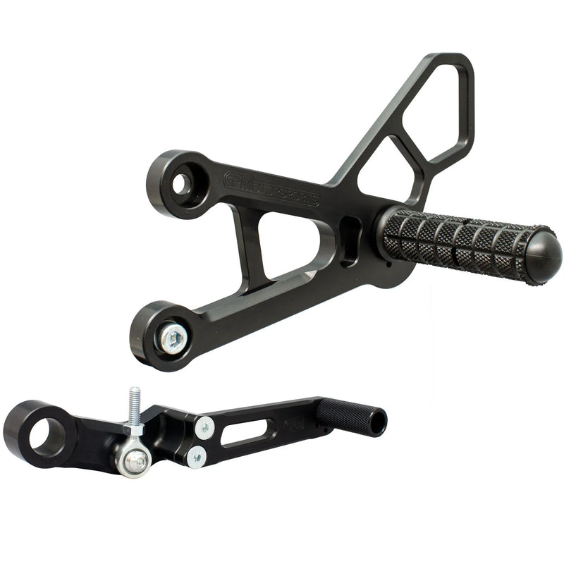 Woodcraft '17 -'26 Suzuki GSXR 1000/R Rearsets (GP or STD shift)