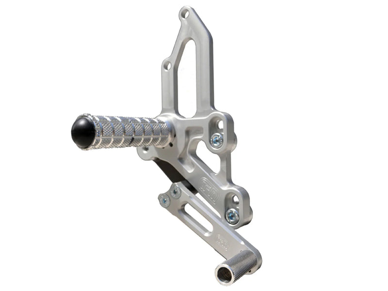 Woodcraft '18 -'24 Yamaha MT-07 / '15 -'17 FZ-07  Rearsets (Silver)