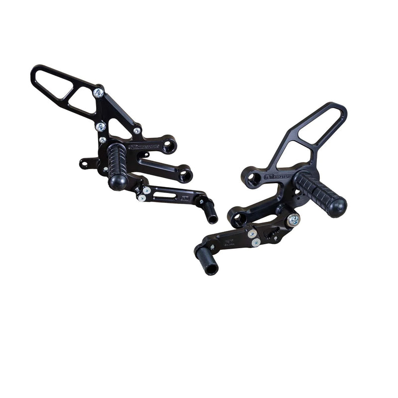 Woodcraft '22 -'26 Yamaha YZF-R7 Complete Rearset Kit