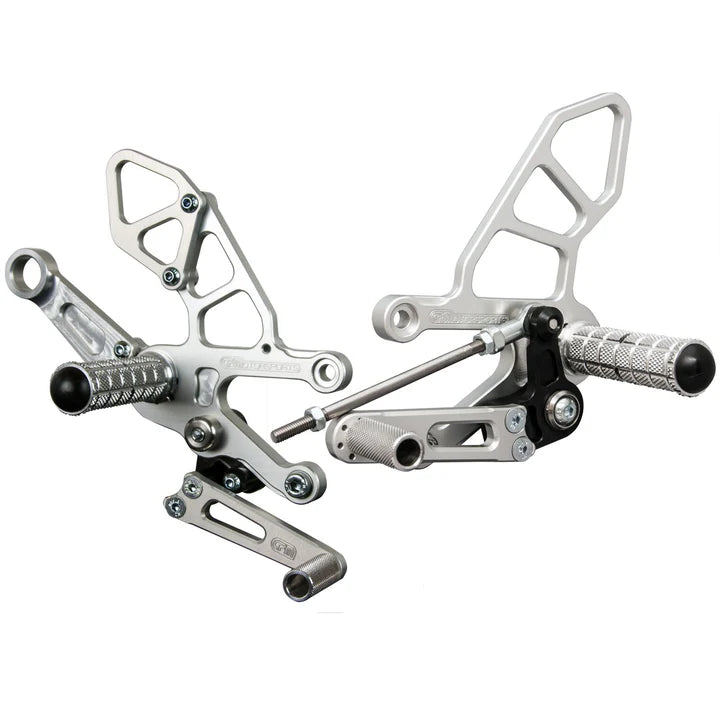 Woodcraft '15 -'20 Aprilia RSV4 Tuono V4 / RF / RR Rearsets - STD Shift or GP