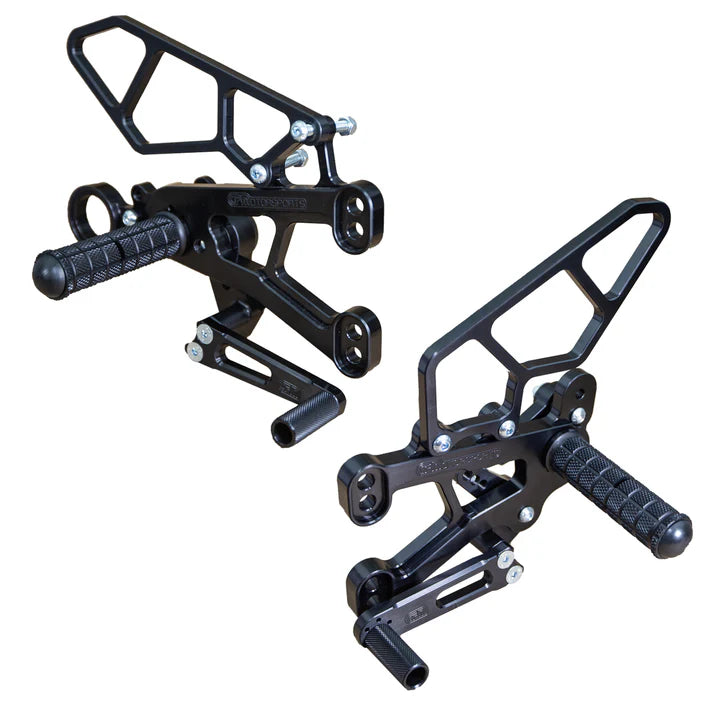 Woodcraft '09 -'16 BMW S1000RR Rearsets - STD Shift or GP