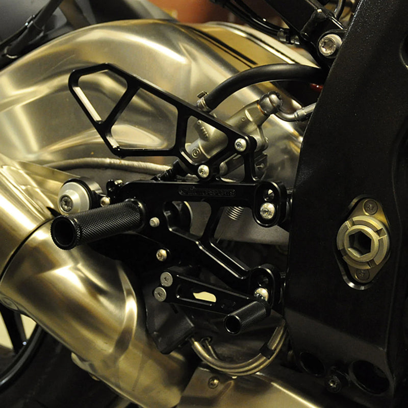 Woodcraft '09 -'16 BMW S1000RR Rearsets - STD Shift or GP
