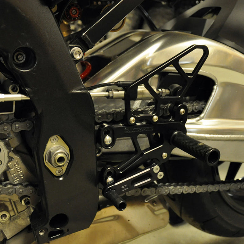 Woodcraft '09 -'16 BMW S1000RR Rearsets - STD Shift or GP