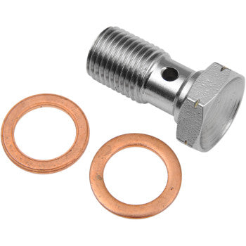 Banjo Bolt - M10 x 1.0 - Single - Steel