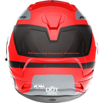 Casco ATS-1R - Wyman - Rojo/Gris 