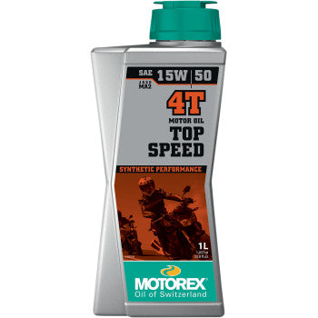 Top Speed Synthetic 4T Engine Oil - 15W-50 - 1L