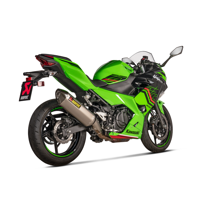 Akrapovic Slip-On Line (Titanium) '18-'23 Kawasaki  Ninja 400