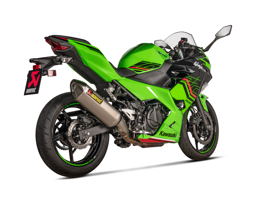 Akrapovic Slip-On Line (Titanium) '18-'23 Kawasaki  Ninja 400