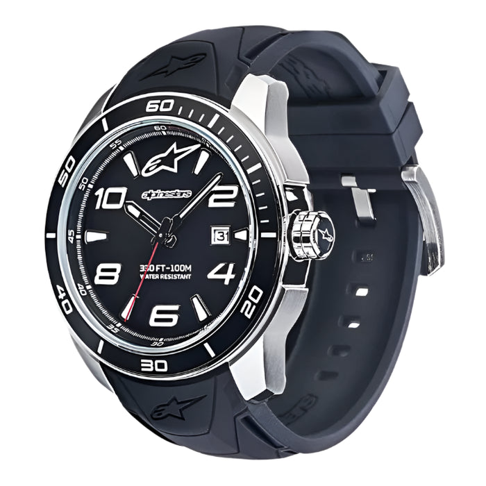 Alpinestars Tech Watch 3H Steel Silicon Steel-Black/Steel