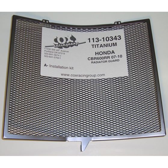 Cox Radiator Guards '07> Honda CBR600RR