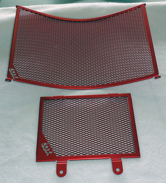 Cox Radiator & Oil Cooler Guard kit '21> Kawasaki ZX10R/RR