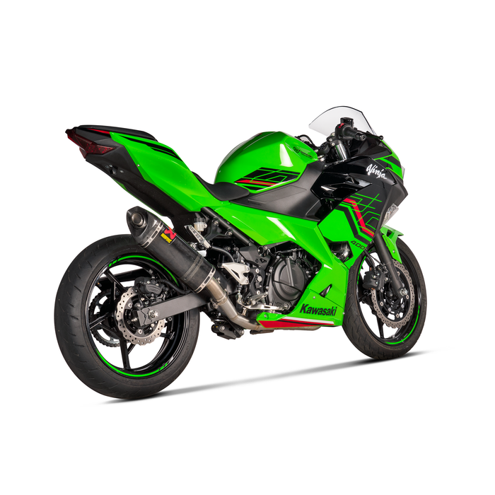 Akrapovic Slip-On Line (Carbon)  '18-'23 Kawasaki  Ninja 400