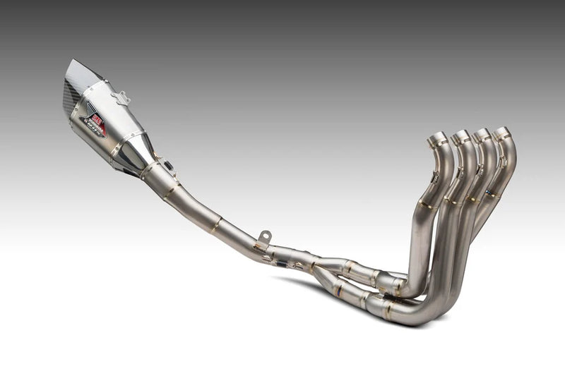 Yoshimura '17-'25 Suzuki GSX-R1000/R  RACE R-11SQ TITANIUM FULL EXHAUST, W/ TITANIUM MUFFLER