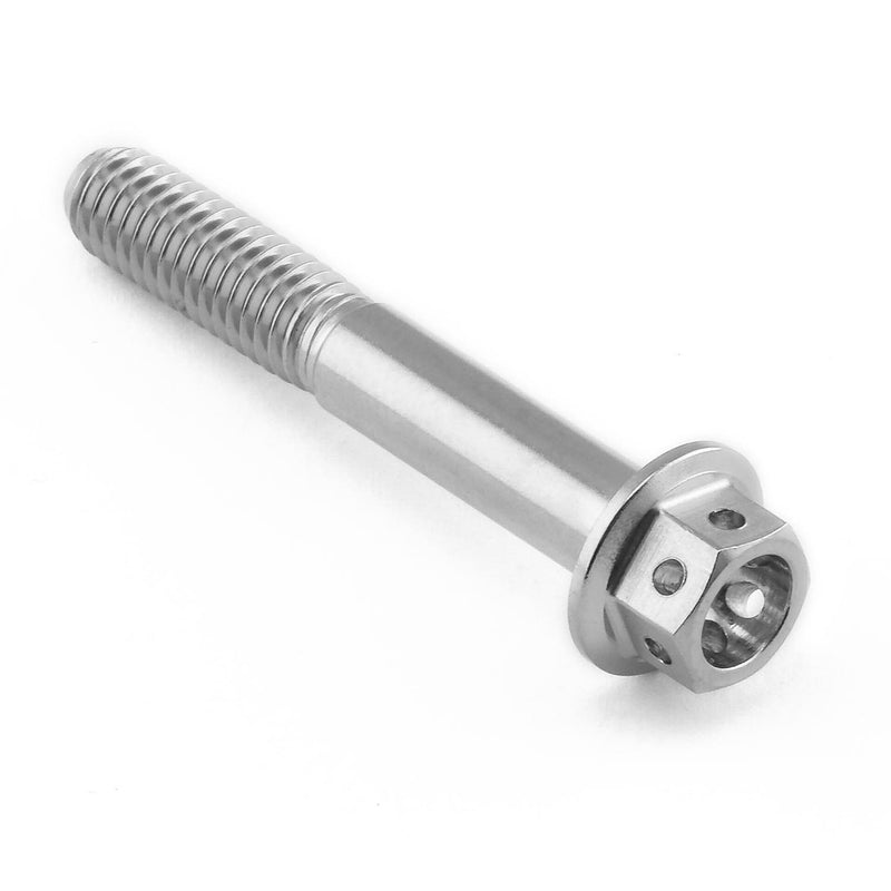 Pro-Bolt Stainless Steel Flanged Hex Head Bolt M6x(1.00mm)x40mm Race Spec