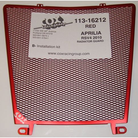 Protectores de radiador Cox Aprilia RSV4 '10-'16
