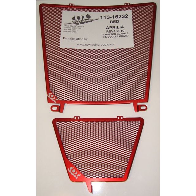 Cox Radiator Guard & Oil Cooler Kits '10-'20 Aprilia RSV4/Tuono