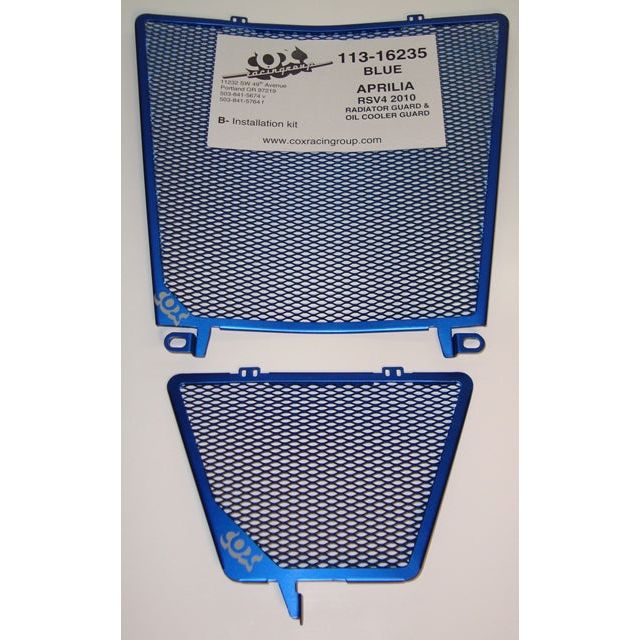 Cox Radiator Guard & Oil Cooler Kits '10-'20 Aprilia RSV4/Tuono
