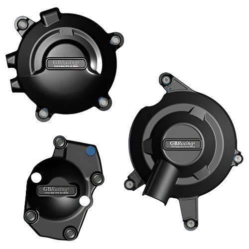 GB Racing Secondary Engine Cover Set '13-'16 Triumph Daytona 675/ '17 Street Triple 765 (S/R/RS)
