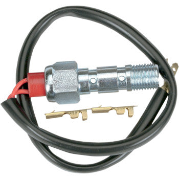 Banjo Bolts with Built-In Pressure Switch - M10 x 1.0 - Double