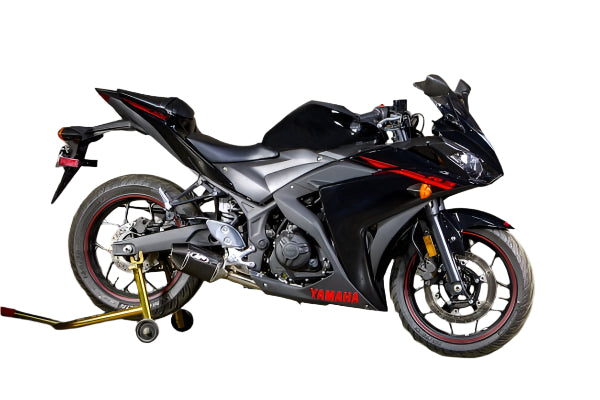 M4 Carbon Fiber Street Slayer Slip-On '15-'24 Yamaha R3 / MT-03