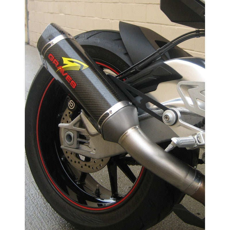 Graves '15-'16 BMW S1000RR Carbon Cat Back Slip-On