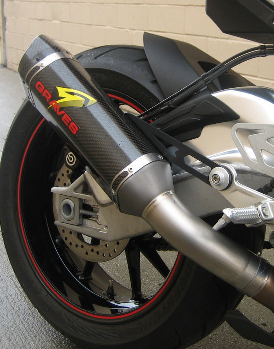 Graves '15-'16 BMW S1000RR Carbon Cat Back Slip-On