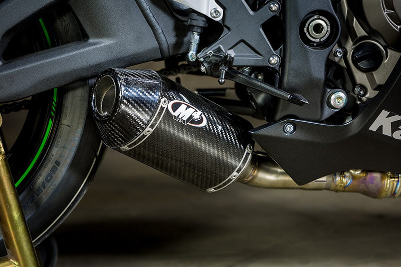 M4 Carbon Fiber Street Slayer Slip-On '16-'20 Kawasaki ZX-10R
