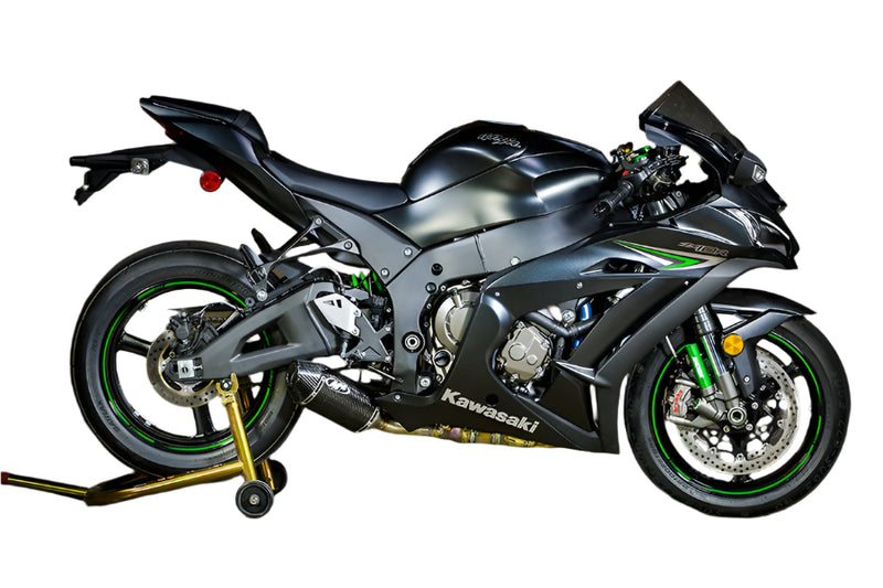M4 Carbon Fiber Street Slayer Slip-On '16-'20 Kawasaki ZX-10R