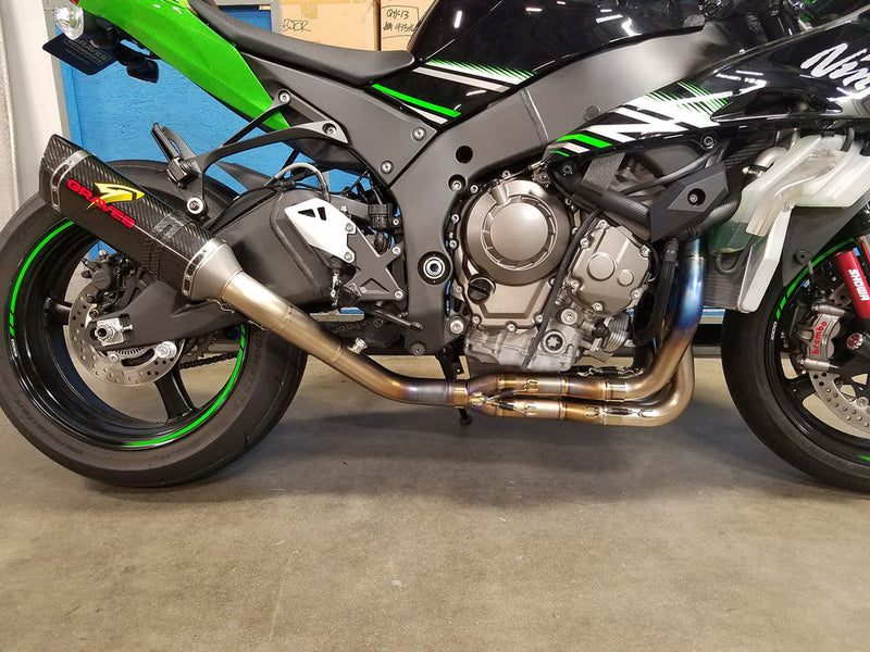 Graves '16-'20 Kawasaki ZX10R Titanium Header