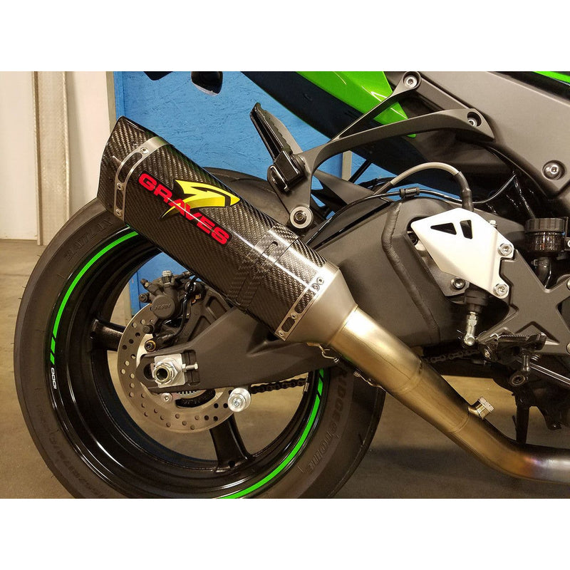 Graves Motorsports '16-'25 Kawasaki WORKS ZX10R LINK Full Exhaust System