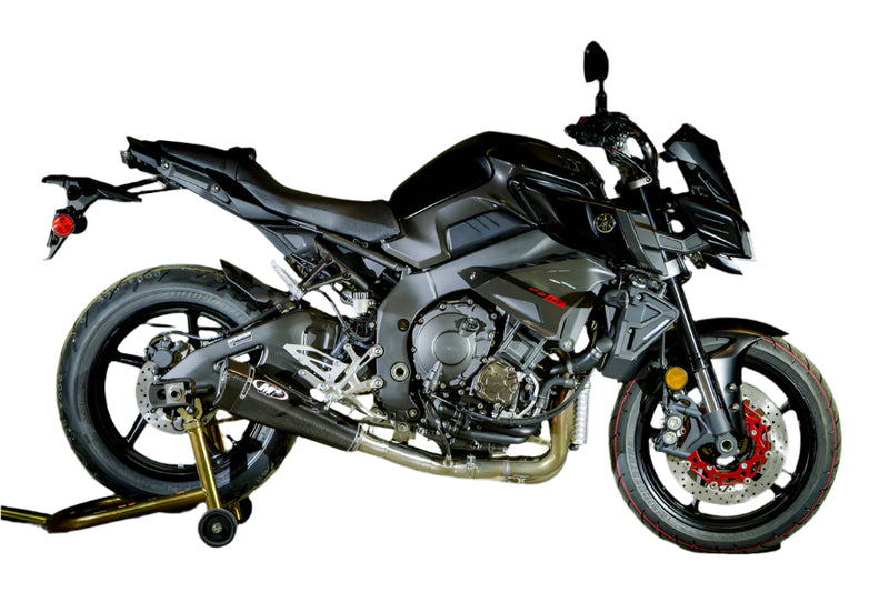 M4 Slip-On with X-Model Carbon Fiber Canister '17-'24 Yamaha FZ-10/MT-10