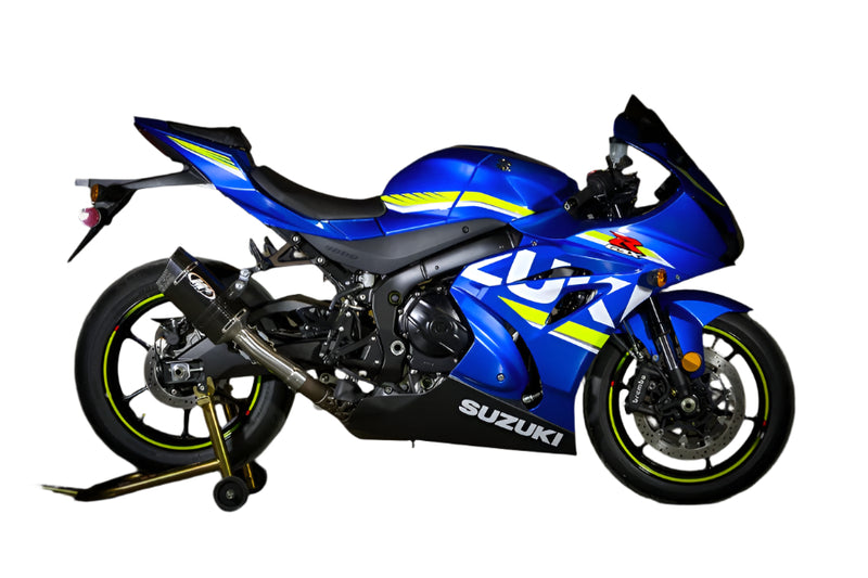 M4 Slip-On with Carbon TECH1 Canister '17-'25 Suzuki GSX-R1000