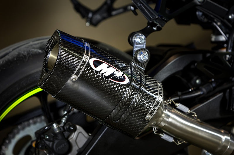 M4 Slip-On with Carbon TECH1 Canister '17-'25 Suzuki GSX-R1000