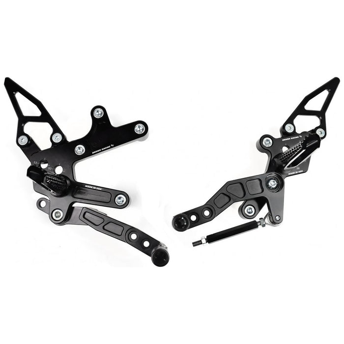 DRIVEN RACING TT Rearset -  '18-'19 Ninja 400