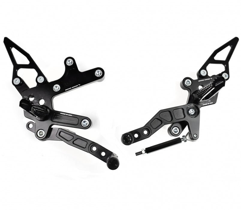 DRIVEN RACING TT Rearset -  '18-'19 Ninja 400