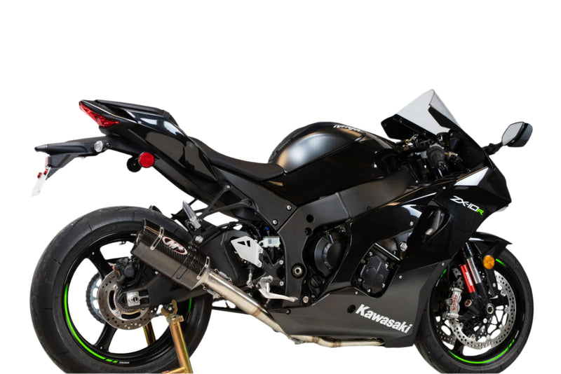 M4 Full Titanium System with Tech1 Carbon Fiber Canister '16-'25 Kawasaki ZX-10R