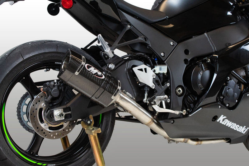 M4 Full Titanium System with Tech1 Carbon Fiber Canister '16-'25 Kawasaki ZX-10R