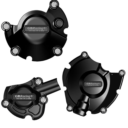 Juego de tapas de motor secundarias GB Racing para Yamaha YZFR1 15+