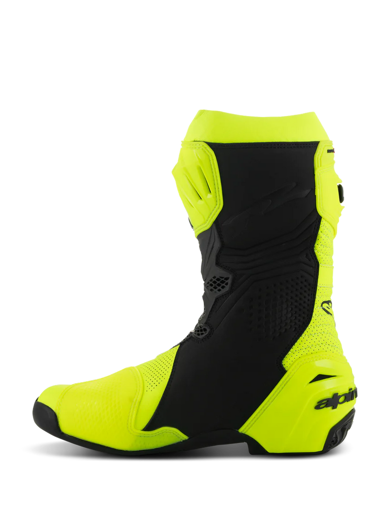 Alpinestars Supertech R Boots Vented (Yellow Flou / Black)