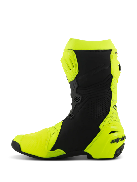 Alpinestars Supertech R Boots Vented (Yellow Flou / Black)