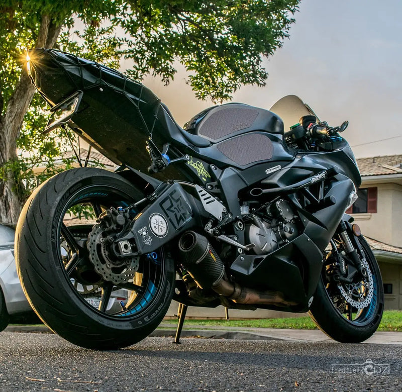 TechSpec '13–Current Kawasaki Ninja ZX6R 636  XL2 Tank Grips