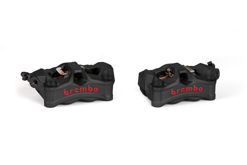 Brembo Caliper Set, P4 30mm, Stylema, Cast Monobloc, 100mm Radial Mount ( Black )