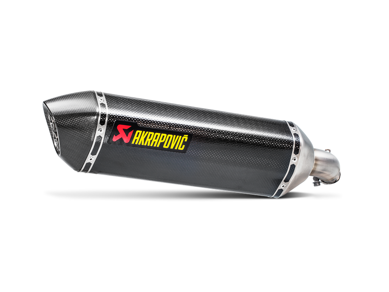 Akrapovic Slip-On Line (Carbon) for '16 -'25 Suzuki SV 650