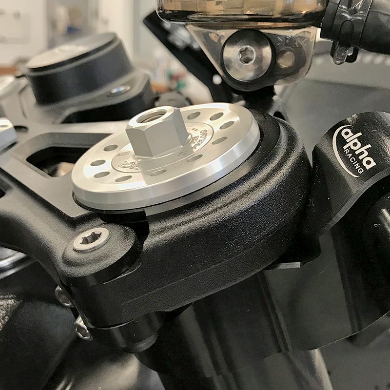 Abrazadera para tija superior derecha e izquierda, BMW S1000RR 2019+ (K67) / M1000RR 2021+ (K66)