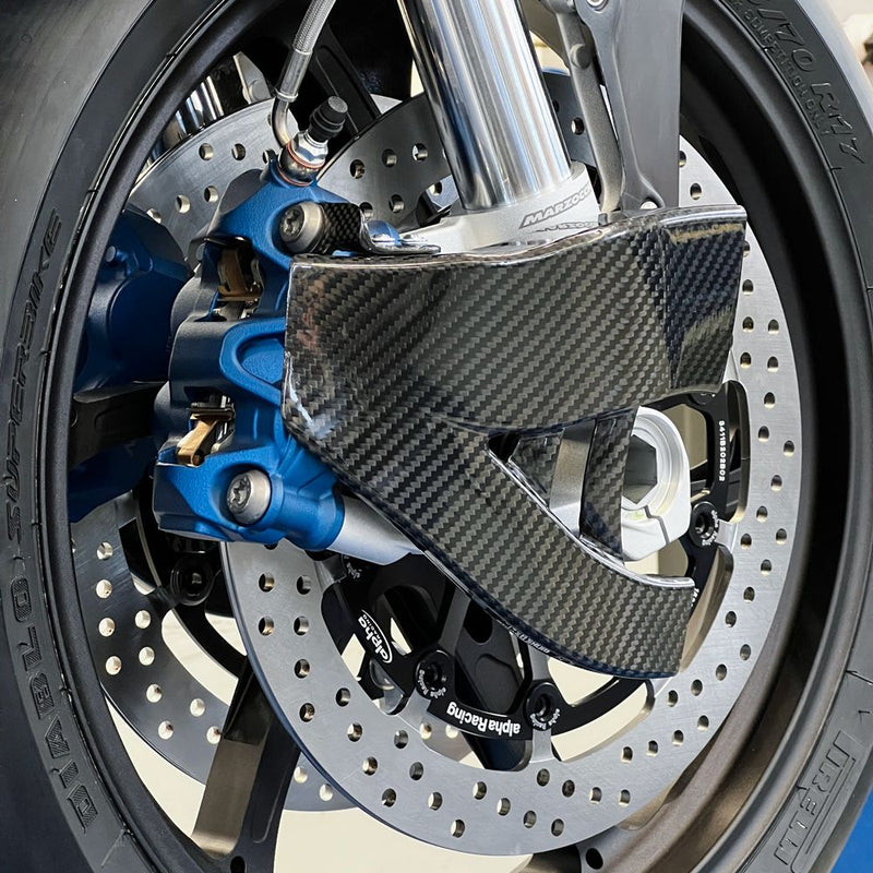 Alpha Front Brake Air Ducts, BMW S 1000 RR '19-23 (K67) and BMW M 1000 RR '21-'23 (K66) carbon