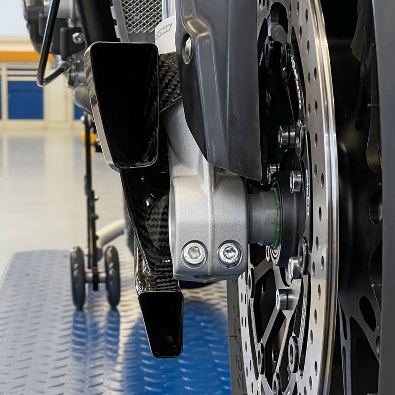 Alpha Front Brake Air Ducts, BMW S 1000 RR '19-23 (K67) and BMW M 1000 RR '21-'23 (K66) carbon