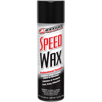 MAXIMA RACING OIL Speed ​​Wax Detailer - 15,5 oz. peso neto.