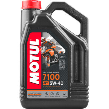 Motul 7100 4T Synthetic Oil - 5W-40 - 4L